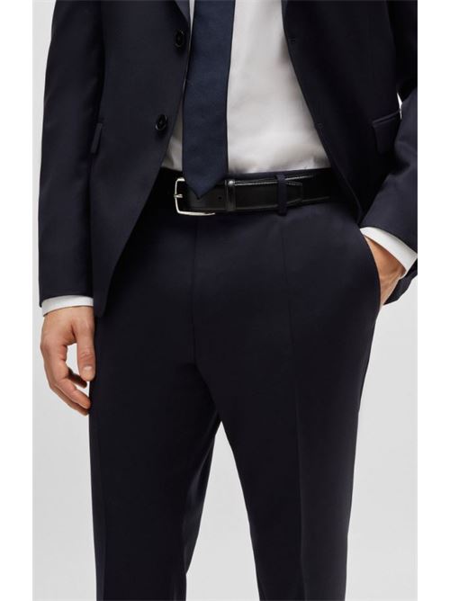 Slim-fit trousers in virgin wool serge BOSS | 50469174 H-GENIUS-B1.401